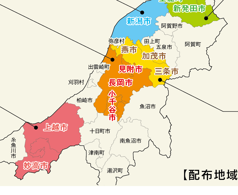 新潟県地図